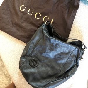 Gucci bag - black leather new never used